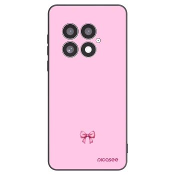 Picasee silikonski črni ovitek za OnePlus 13 5G - Blush bow