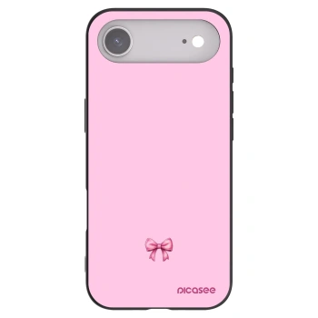 Picasee silikonski črni ovitek za Apple iPhone Air - Blush bow
