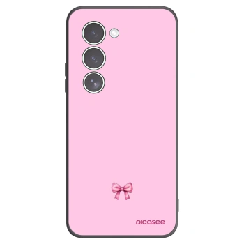 Picasee silikonski črni ovitek za Xiaomi Redmi 15 5G - Blush bow