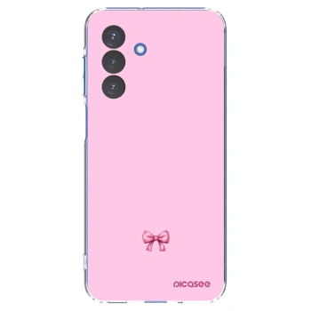 Picasee silikonski prozorni ovitek za Samsung Galaxy A17 5G - Blush bow