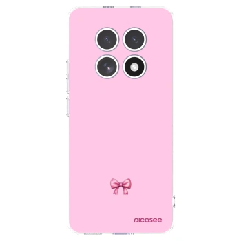 Picasee silikonski prozorni ovitek za Xiaomi Redmi Note 15 - Blush bow