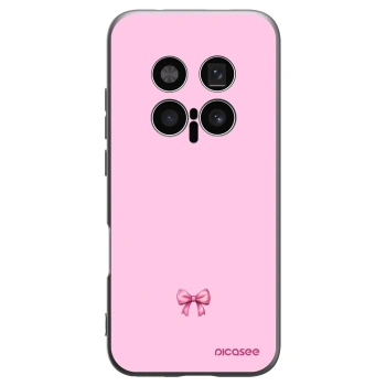 Picasee silikonski črni ovitek za Honor Magic8 Pro 5G - Blush bow
