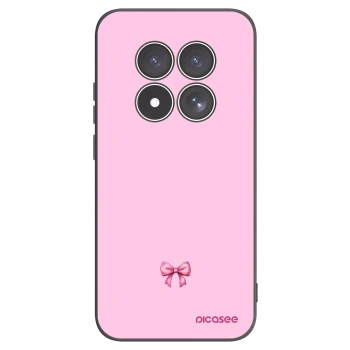 Picasee silikonski črni ovitek za Xiaomi Redmi Note 15 Pro 5G - Blush bow