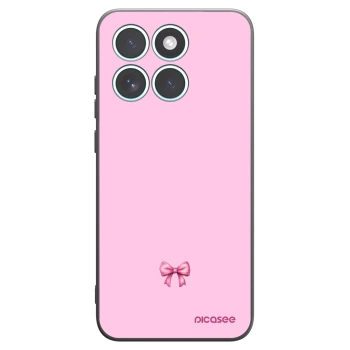 Picasee silikonski črni ovitek za Motorola Edge 70 Fusion - Blush bow