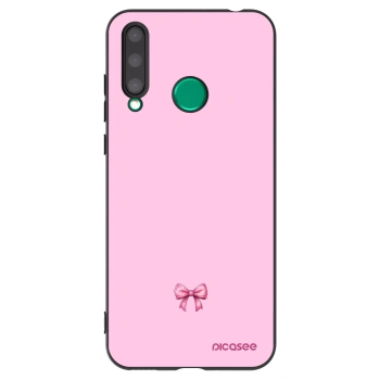 Picasee silikonski črni ovitek za Honor 20 Lite - Blush bow