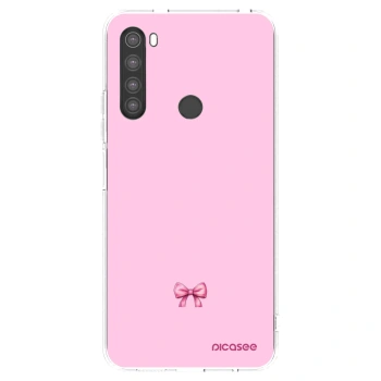 Picasee silikonski prozorni ovitek za Xiaomi Redmi Note 8 - Blush bow