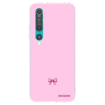 Picasee silikonski prozorni ovitek za Xiaomi Mi 10 - Blush bow