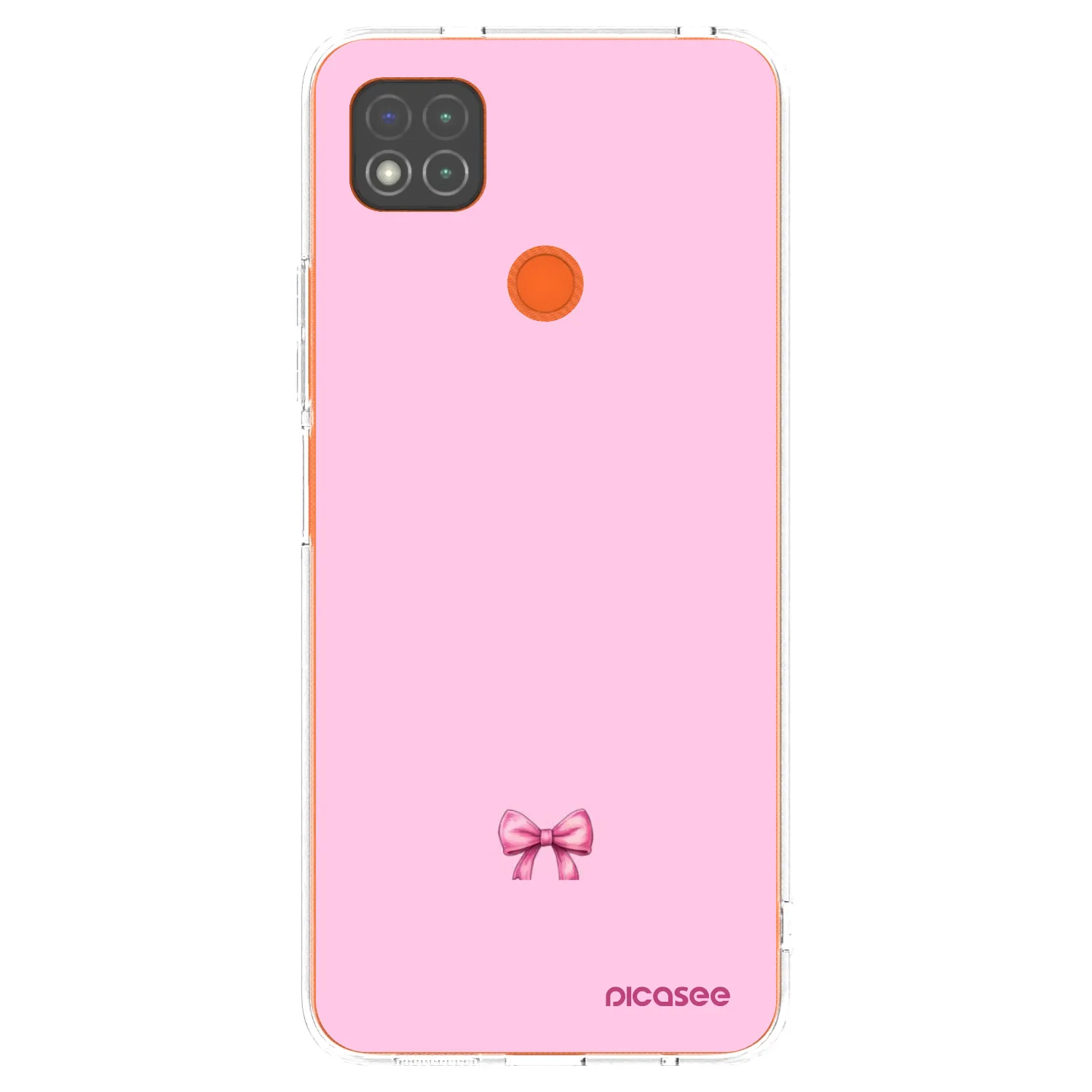 Picasee silikonski prozorni ovitek za Xiaomi Redmi 9C - Blush bow