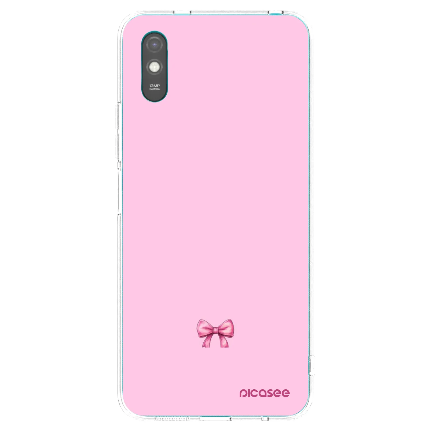 Picasee silikonski prozorni ovitek za Xiaomi Redmi 9A - Blush bow