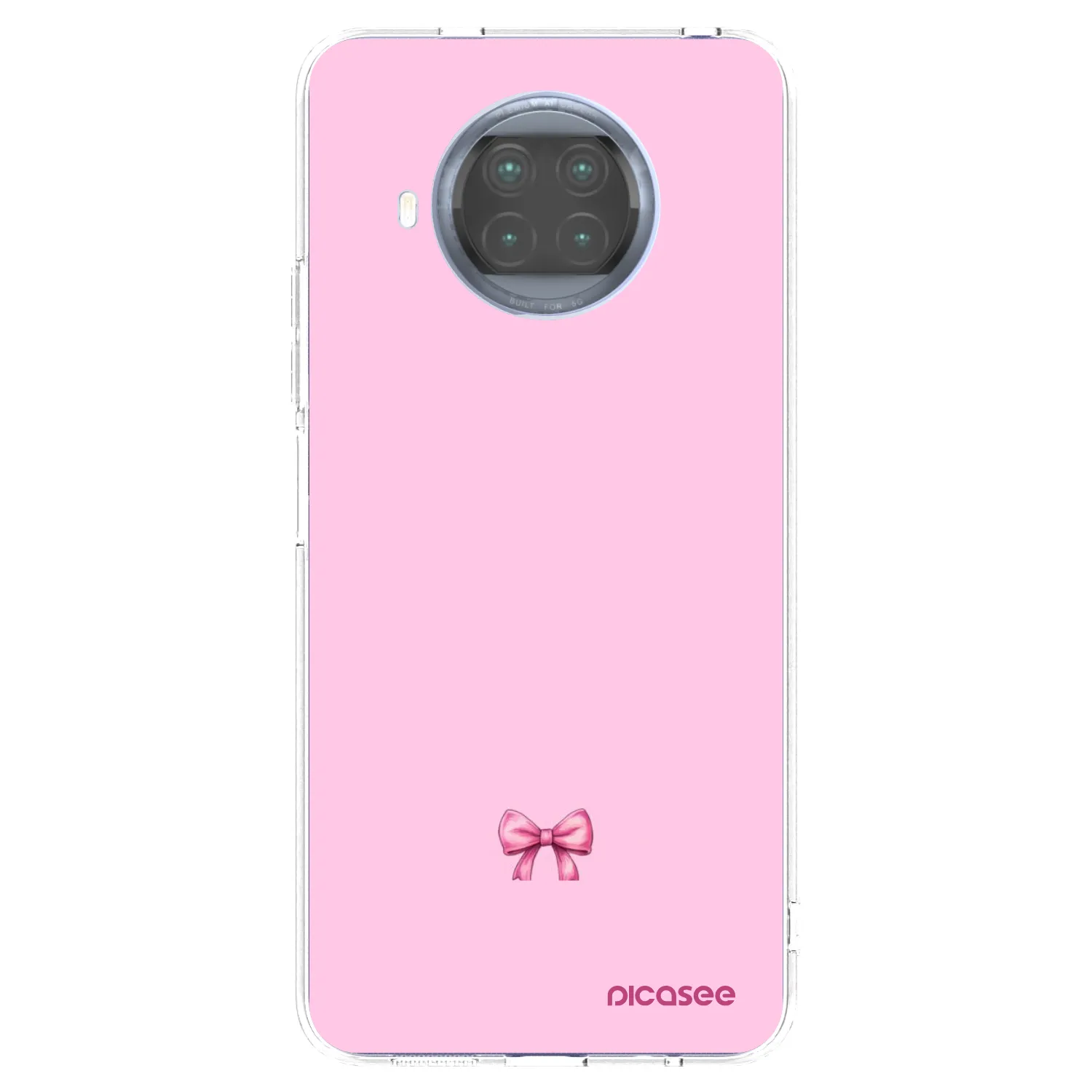 Picasee silikonski prozorni ovitek za Xiaomi Mi 10T Lite - Blush bow