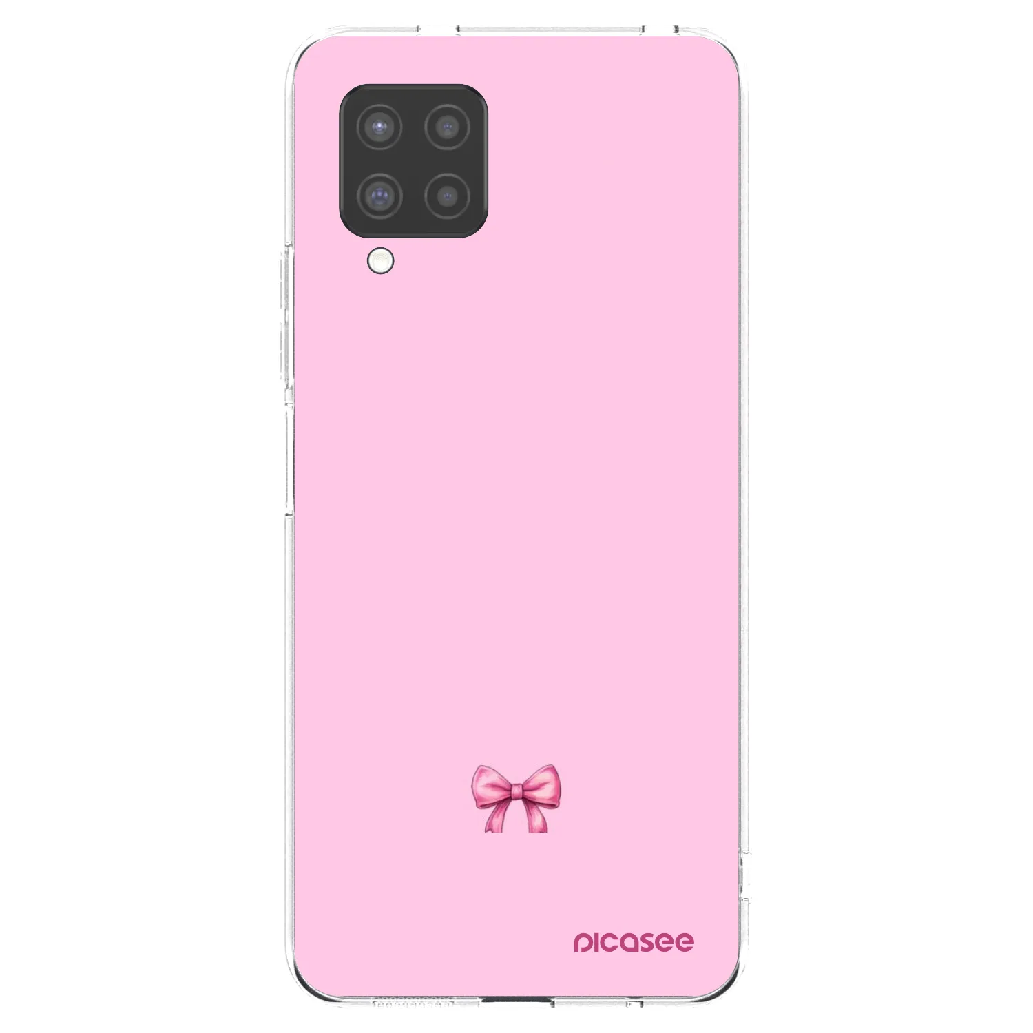 Picasee silikonski prozorni ovitek za Samsung Galaxy A42 A426B - Blush bow