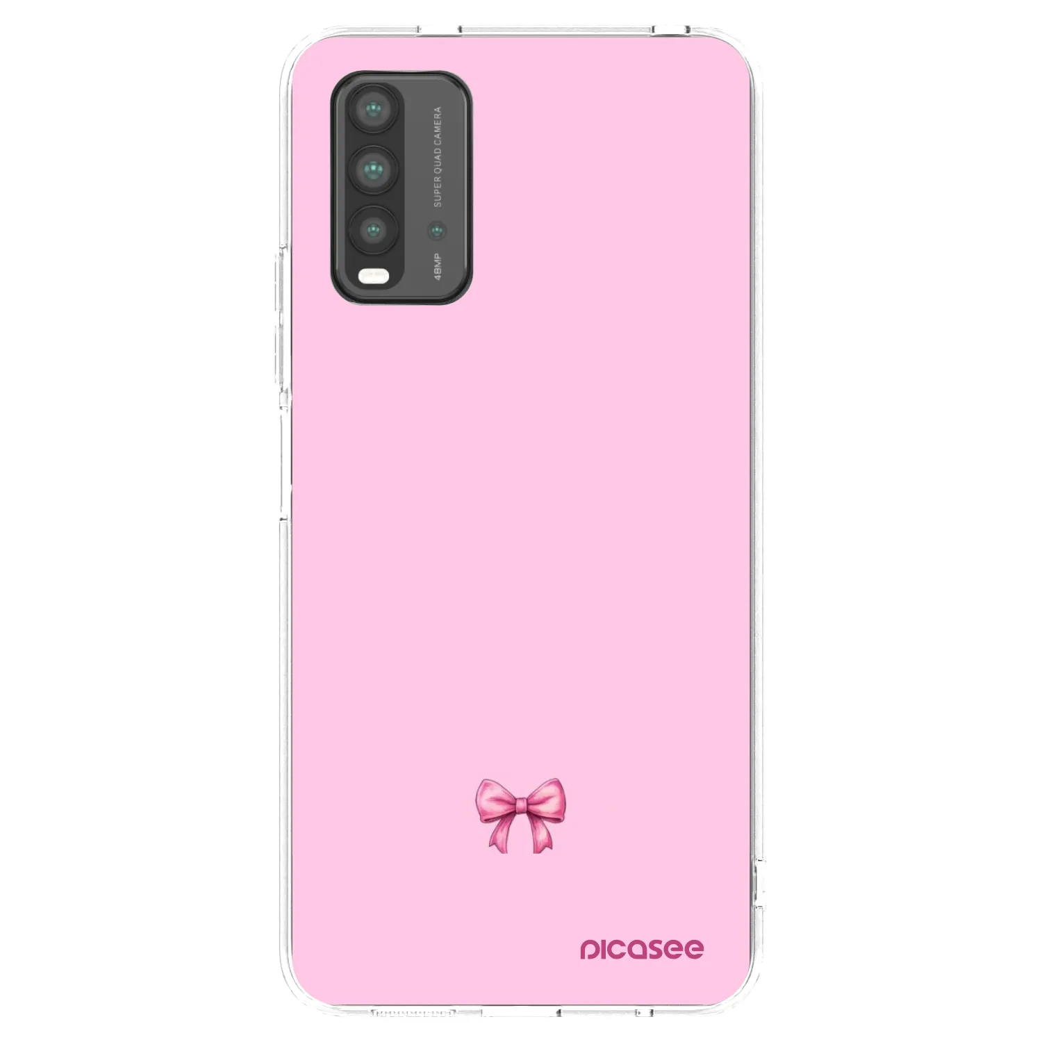 Picasee silikonski črni ovitek za Xiaomi Redmi 9T - Blush bow