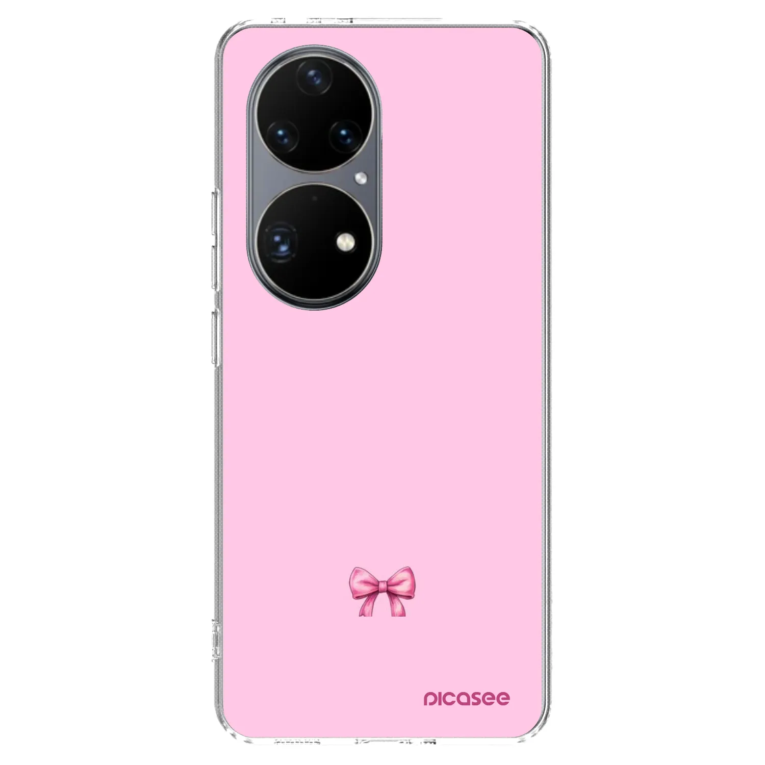 Picasee silikonski prozorni ovitek za Huawei P50 - Blush bow