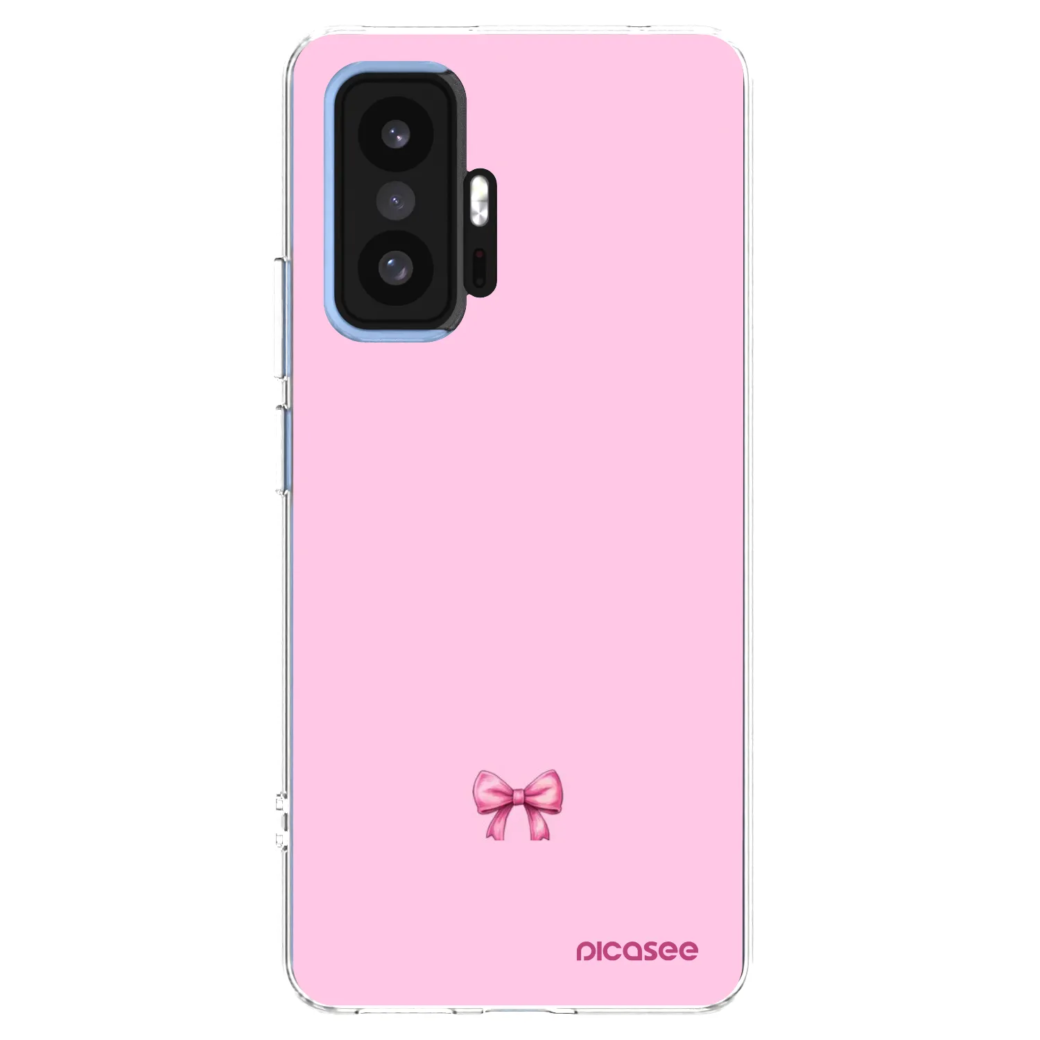Picasee silikonski prozorni ovitek za Xiaomi 11T - Blush bow