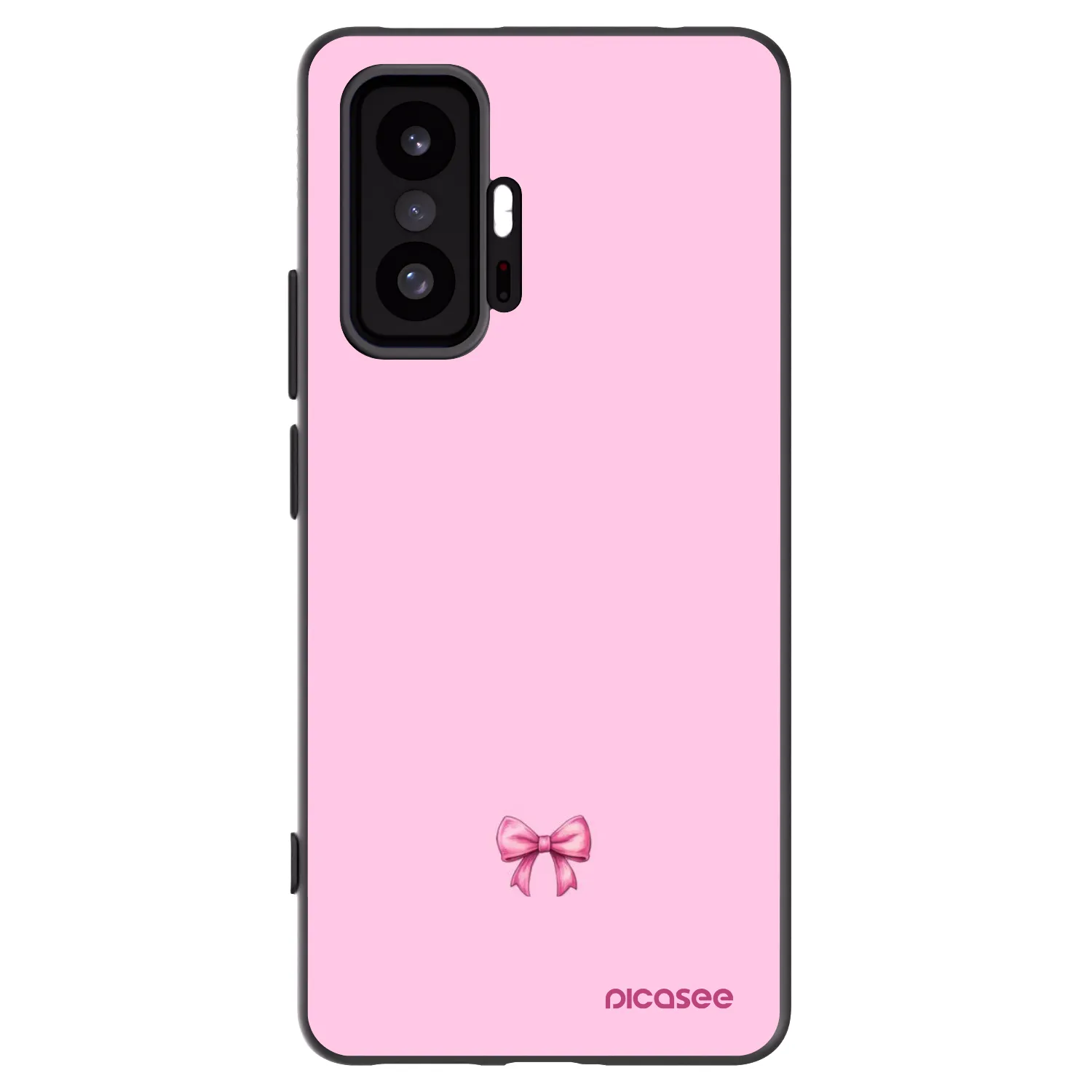 Picasee silikonski črni ovitek za Xiaomi 11T Pro - Blush bow