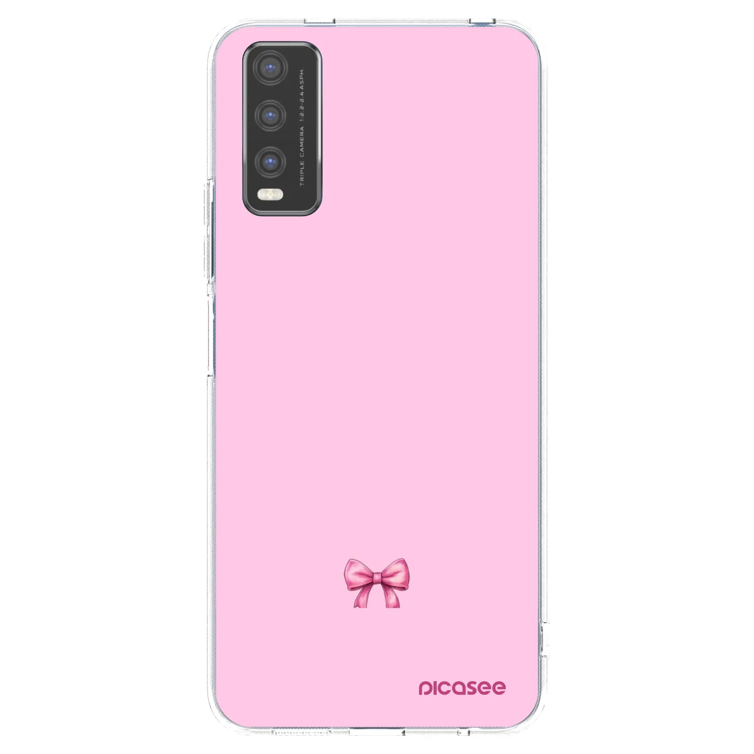 Picasee silikonski prozorni ovitek za Vivo Y20s - Blush bow