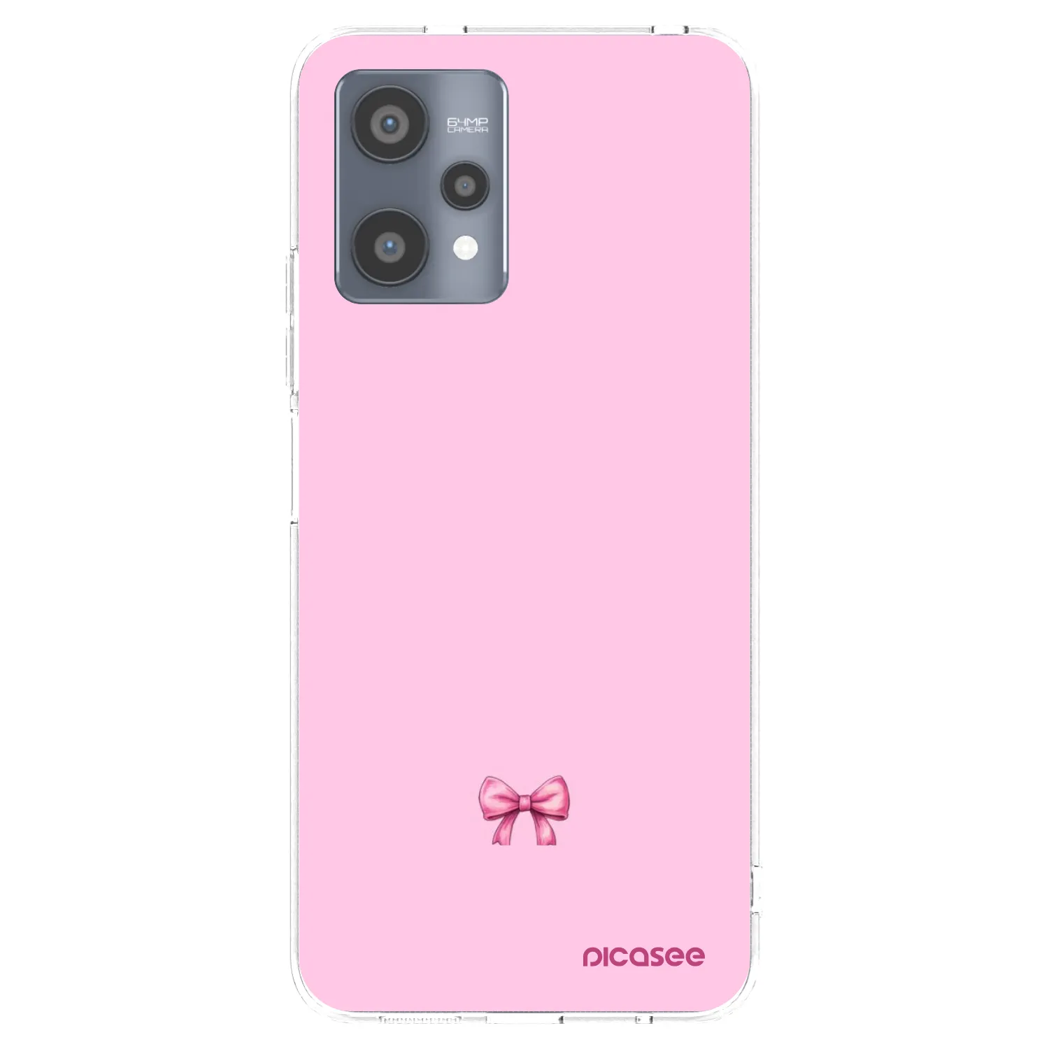 Picasee silikonski prozorni ovitek za Realme 9 Pro 5G - Blush bow
