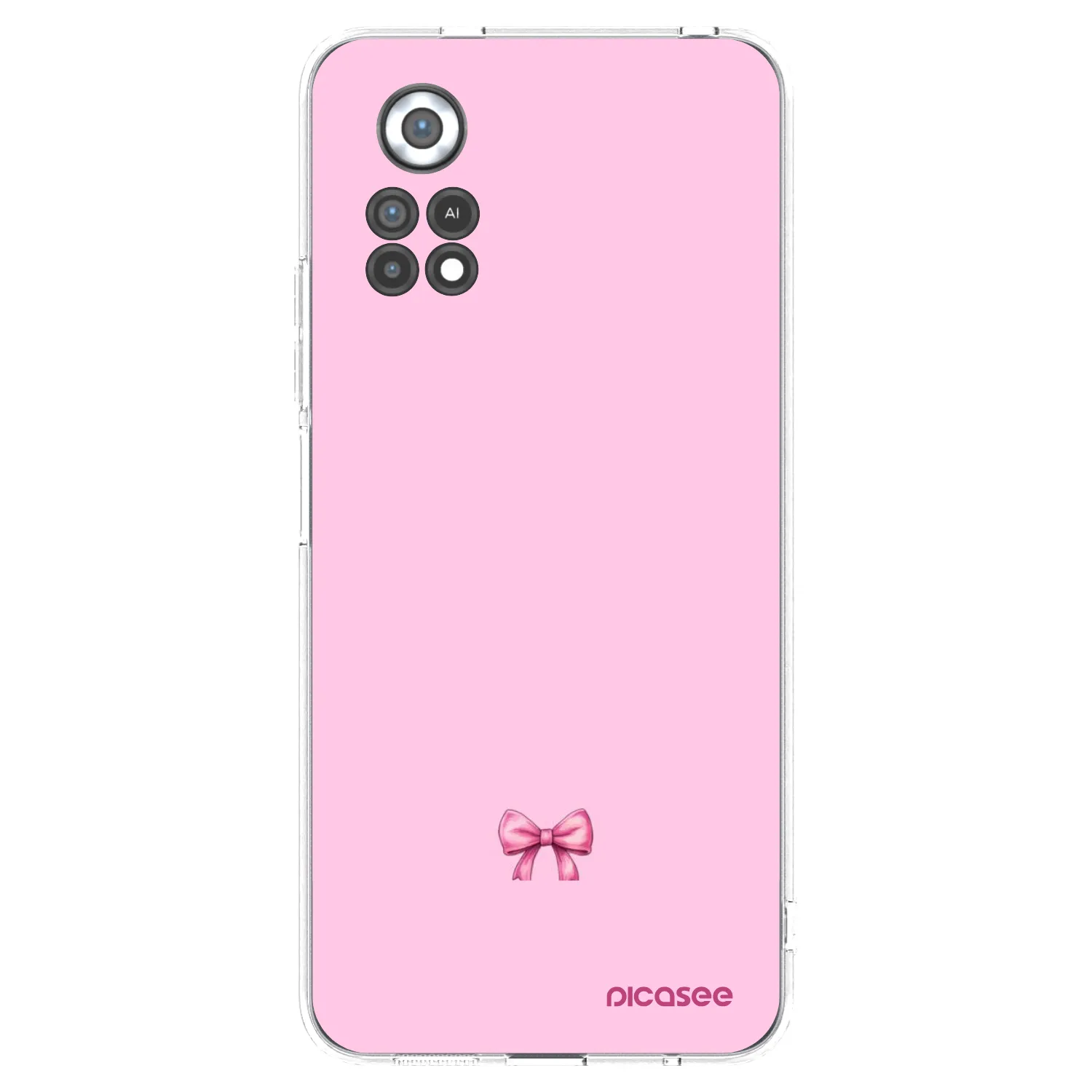 Picasee silikonski prozorni ovitek za Xiaomi Poco X4 Pro 5G - Blush bow