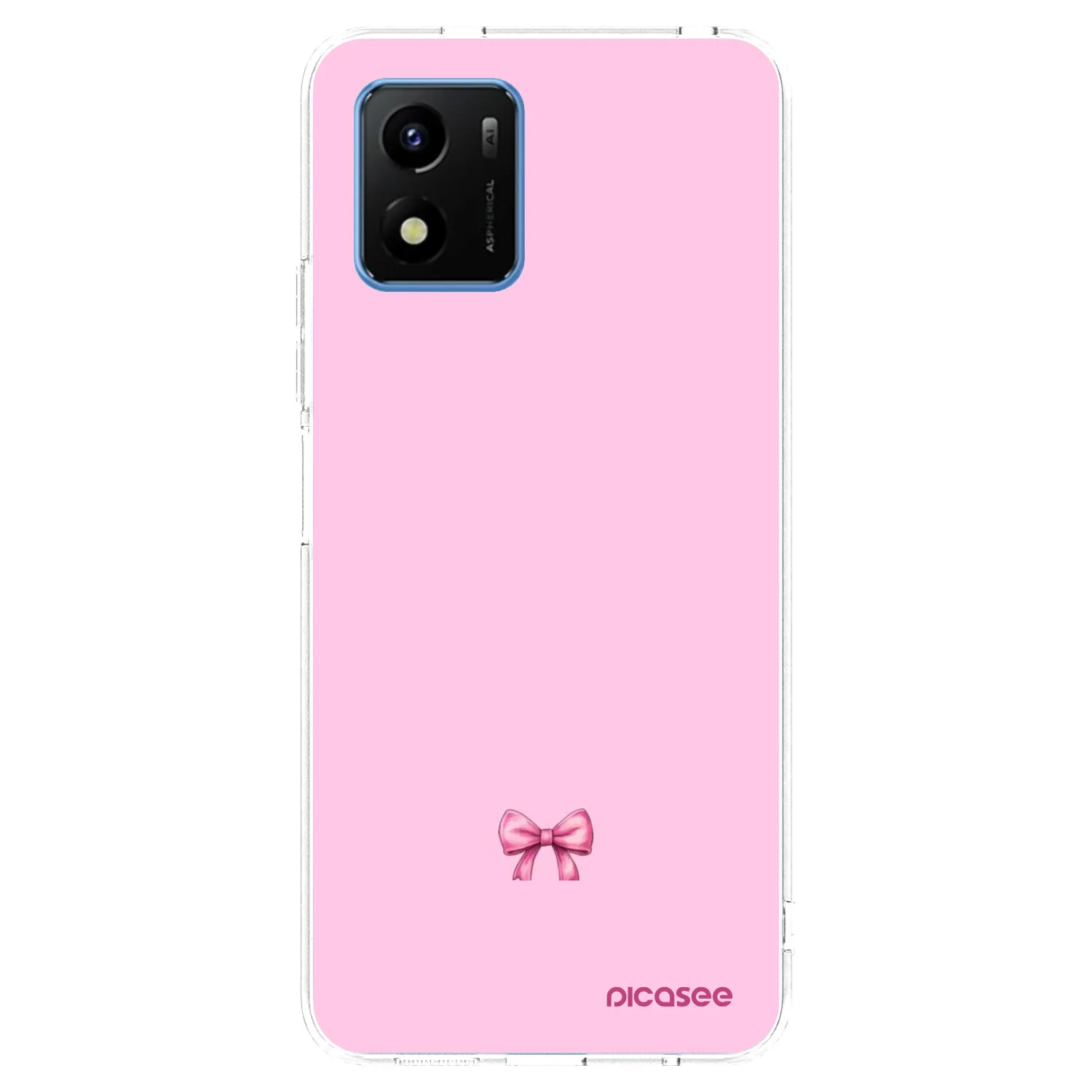 Picasee silikonski prozorni ovitek za Vivo Y01 - Blush bow