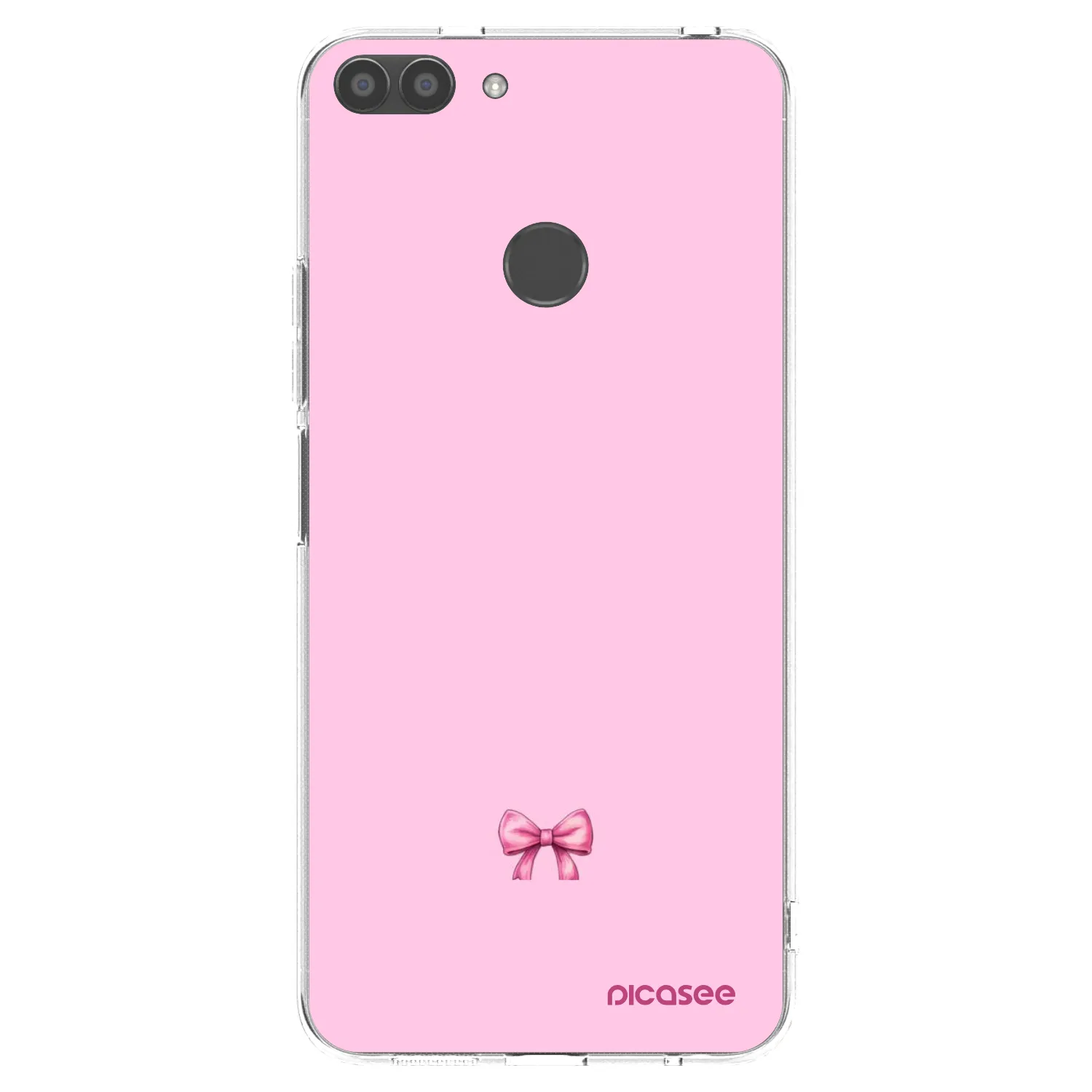 Picasee silikonski prozorni ovitek za Huawei P Smart - Blush bow