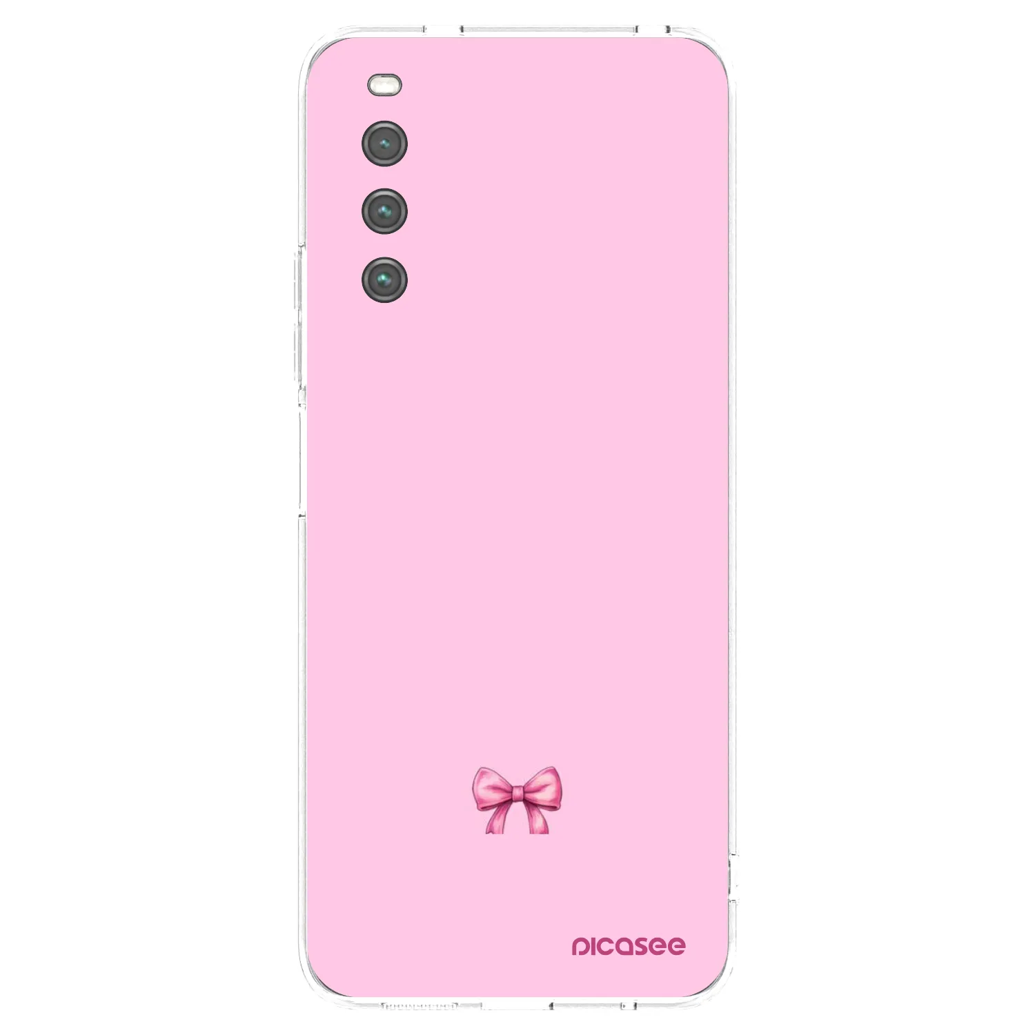 Picasee silikonski prozorni ovitek za Sony Xperia 10 IV 5G - Blush bow