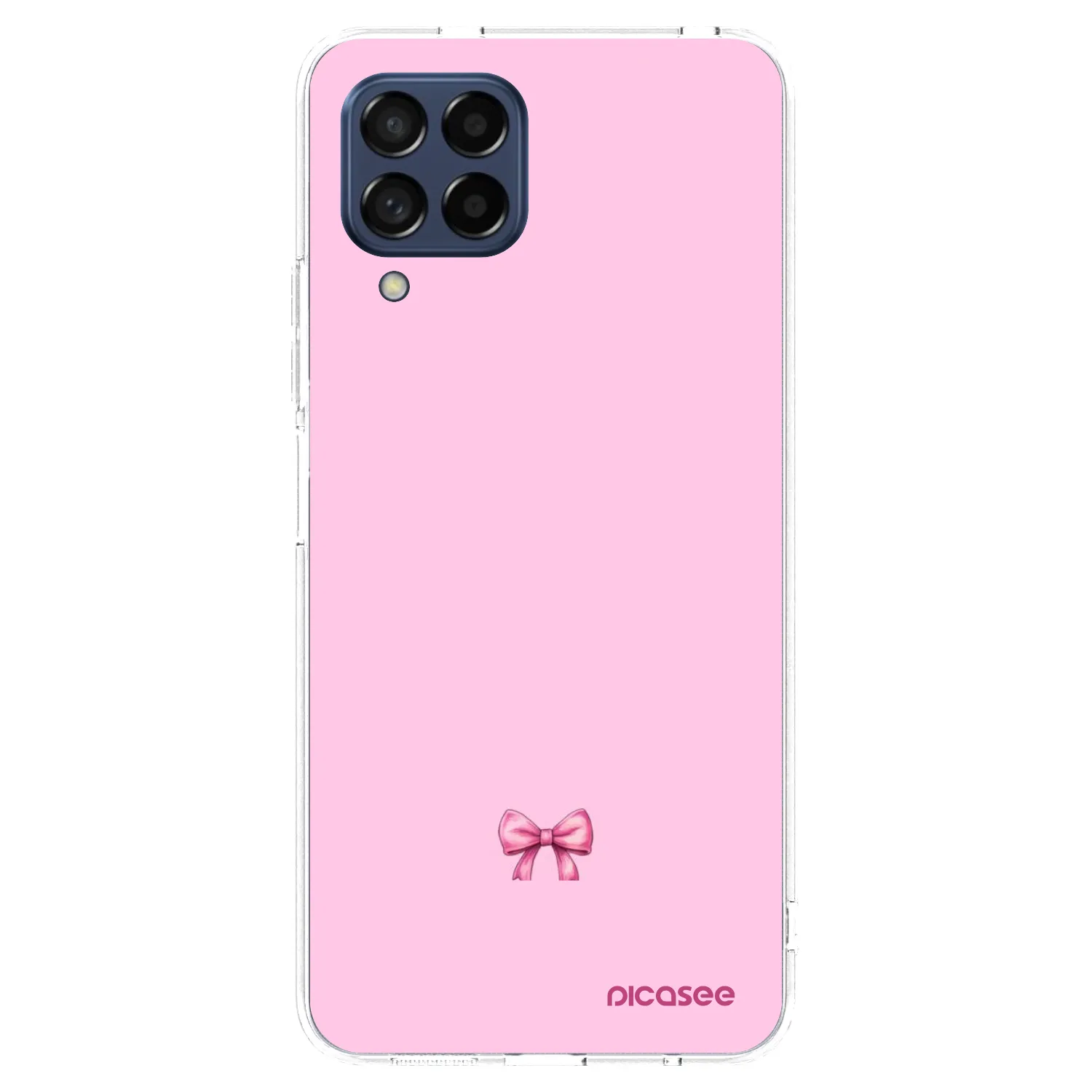 Picasee silikonski prozorni ovitek za Samsung Galaxy M53 5G - Blush bow