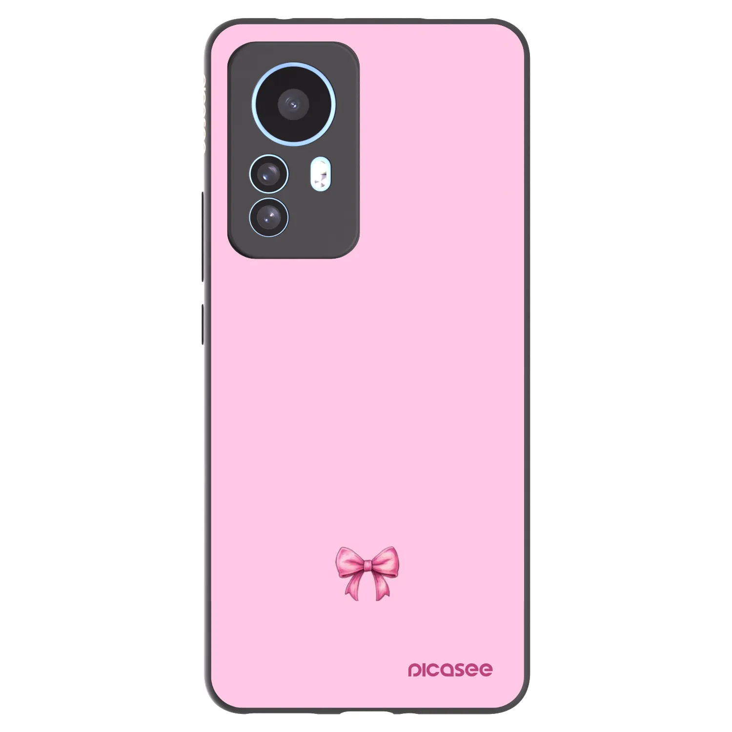Picasee silikonski črni ovitek za Xiaomi 12T Pro - Blush bow