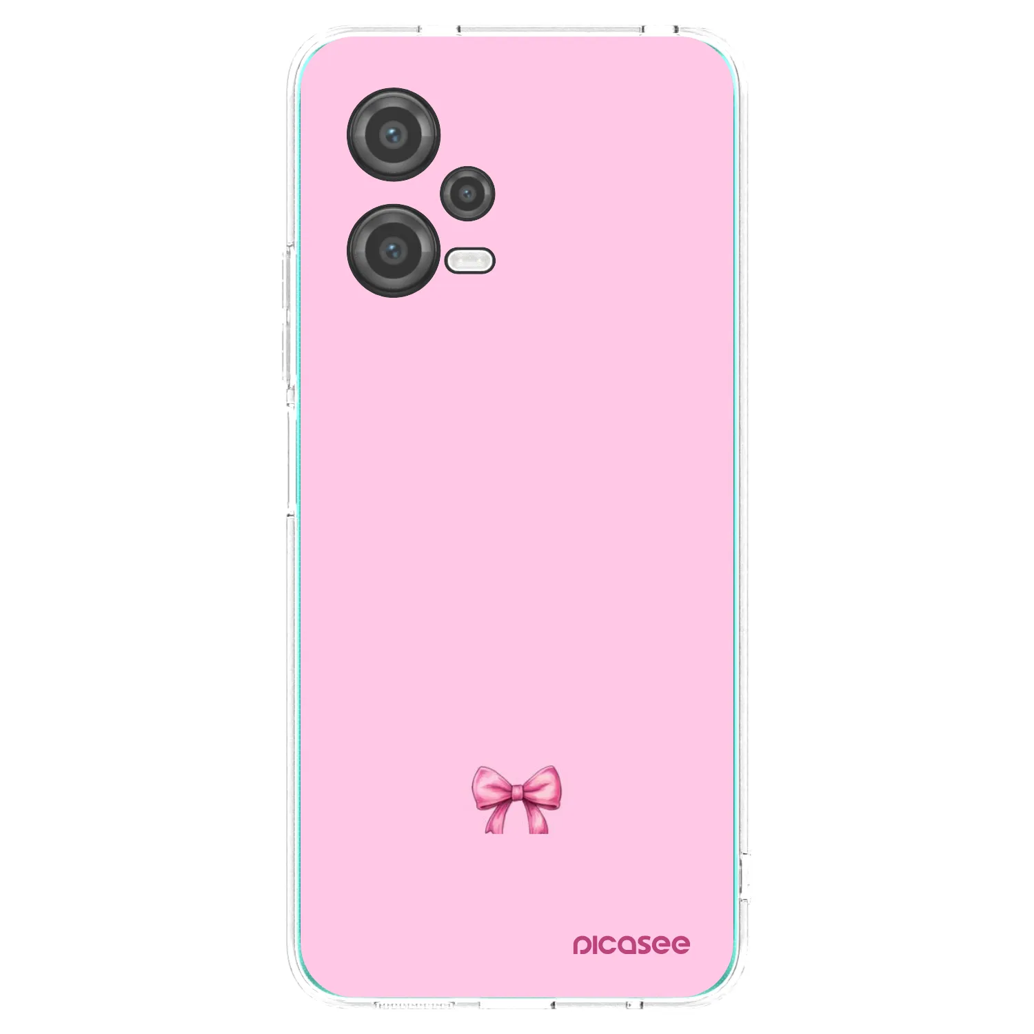 Picasee silikonski prozorni ovitek za Xiaomi Poco X5 - Blush bow