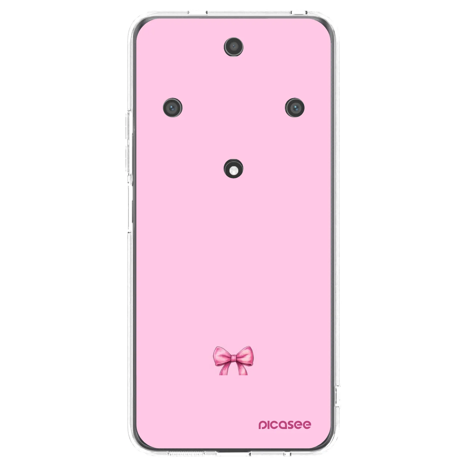 Picasee silikonski prozorni ovitek za Honor Magic5 Lite 5G - Blush bow