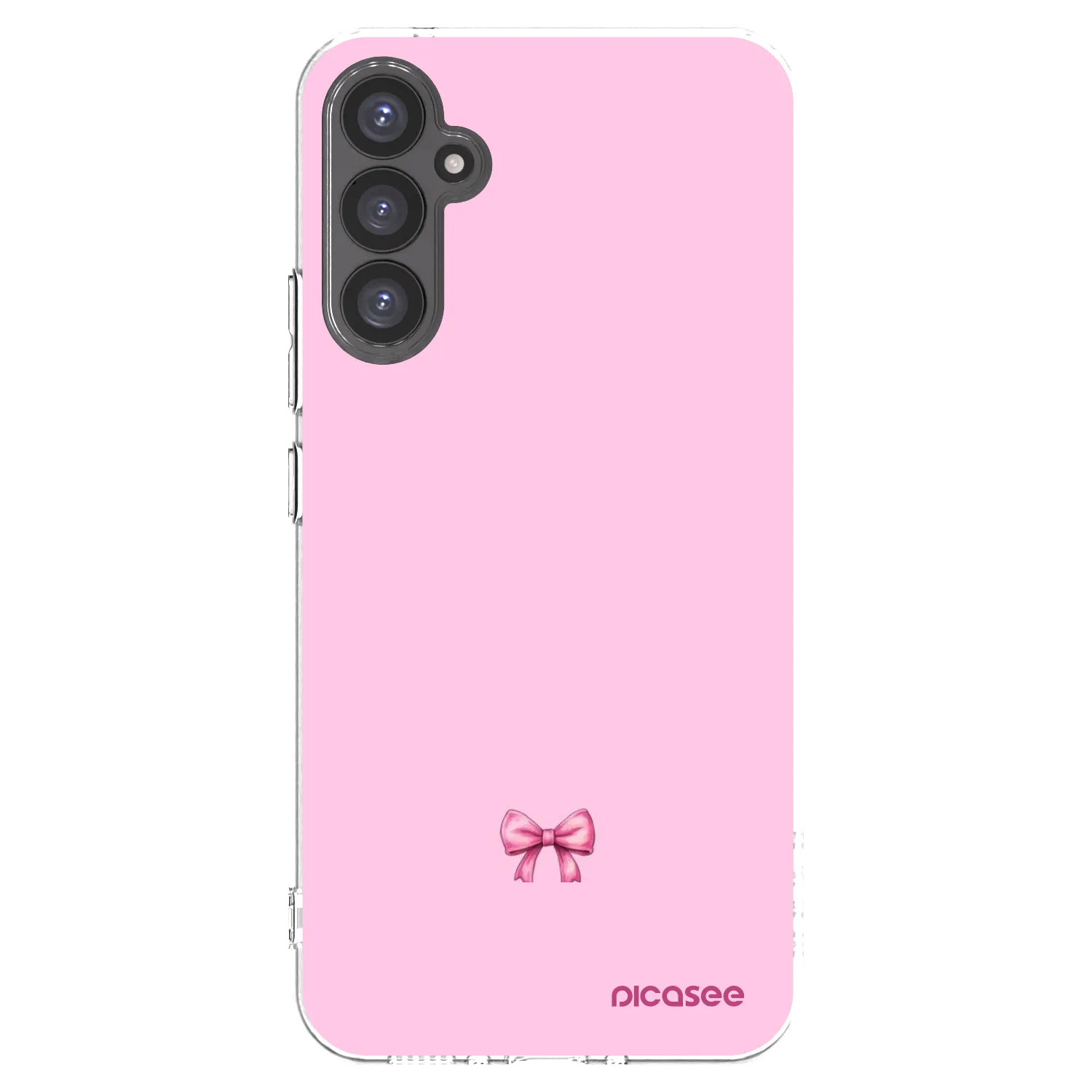 Picasee silikonski prozorni ovitek za Samsung Galaxy A34 5G A346B - Blush bow