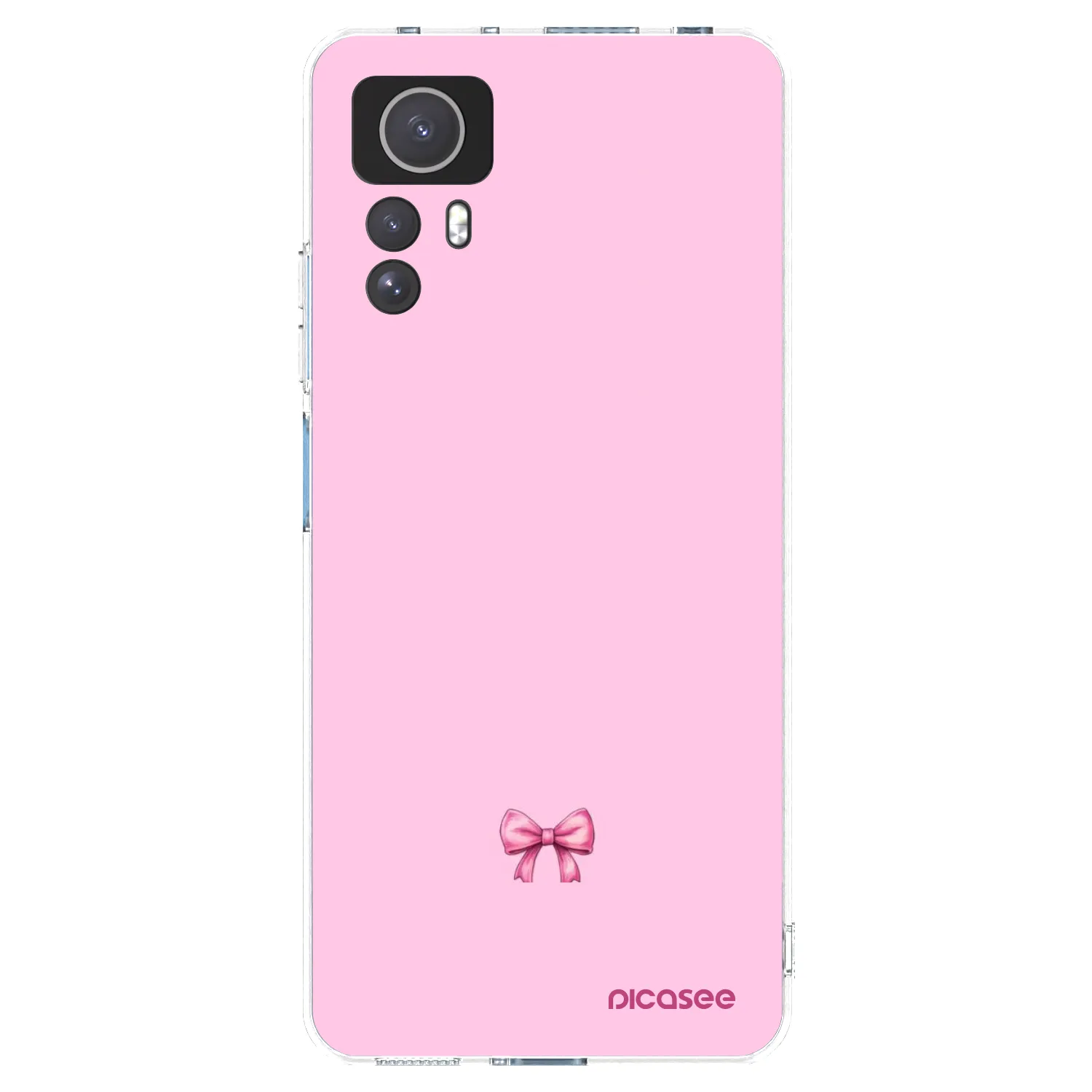 Picasee silikonski prozorni ovitek za Xiaomi Redmi Note 12S - Blush bow