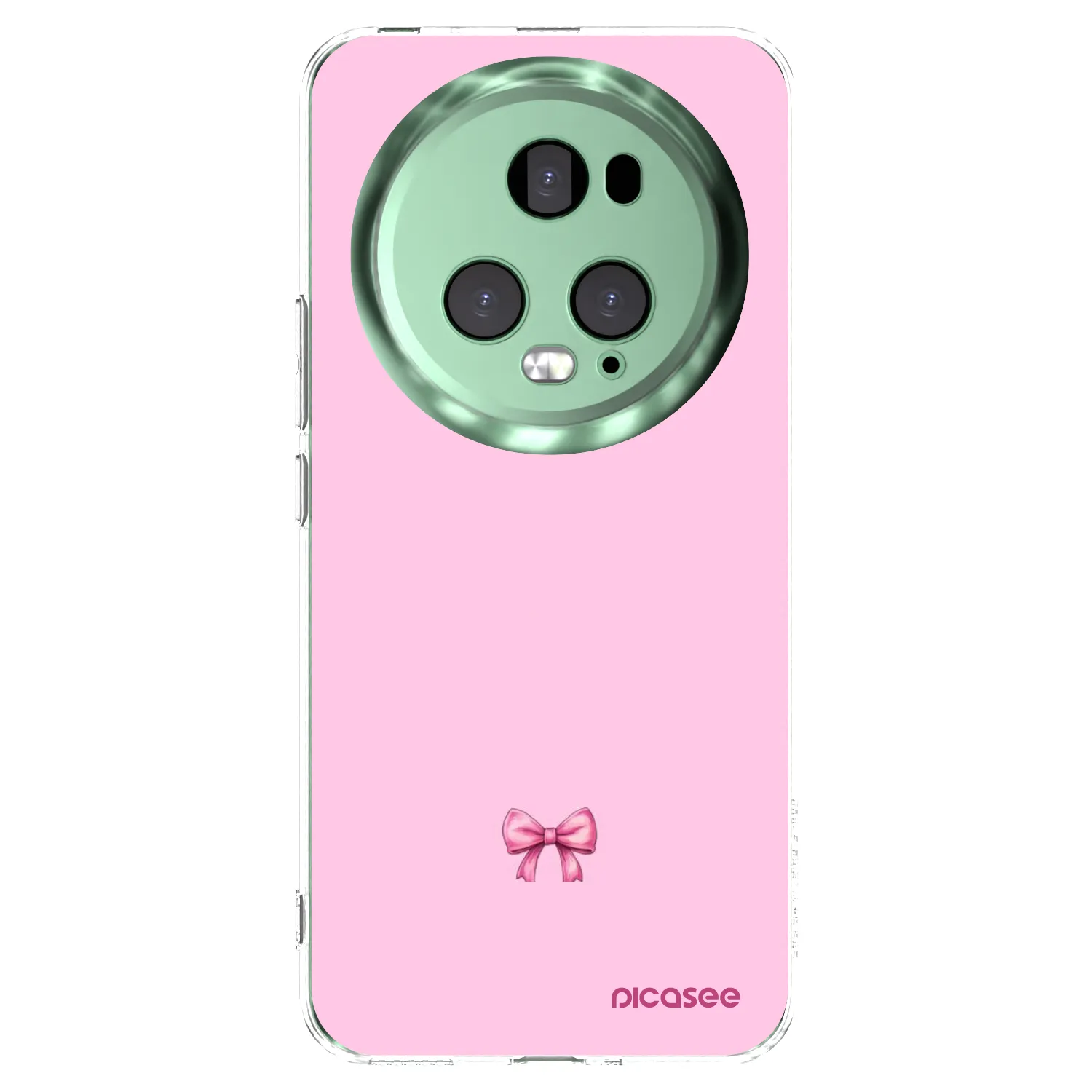 Picasee silikonski prozorni ovitek za Honor Magic5 Pro - Blush bow