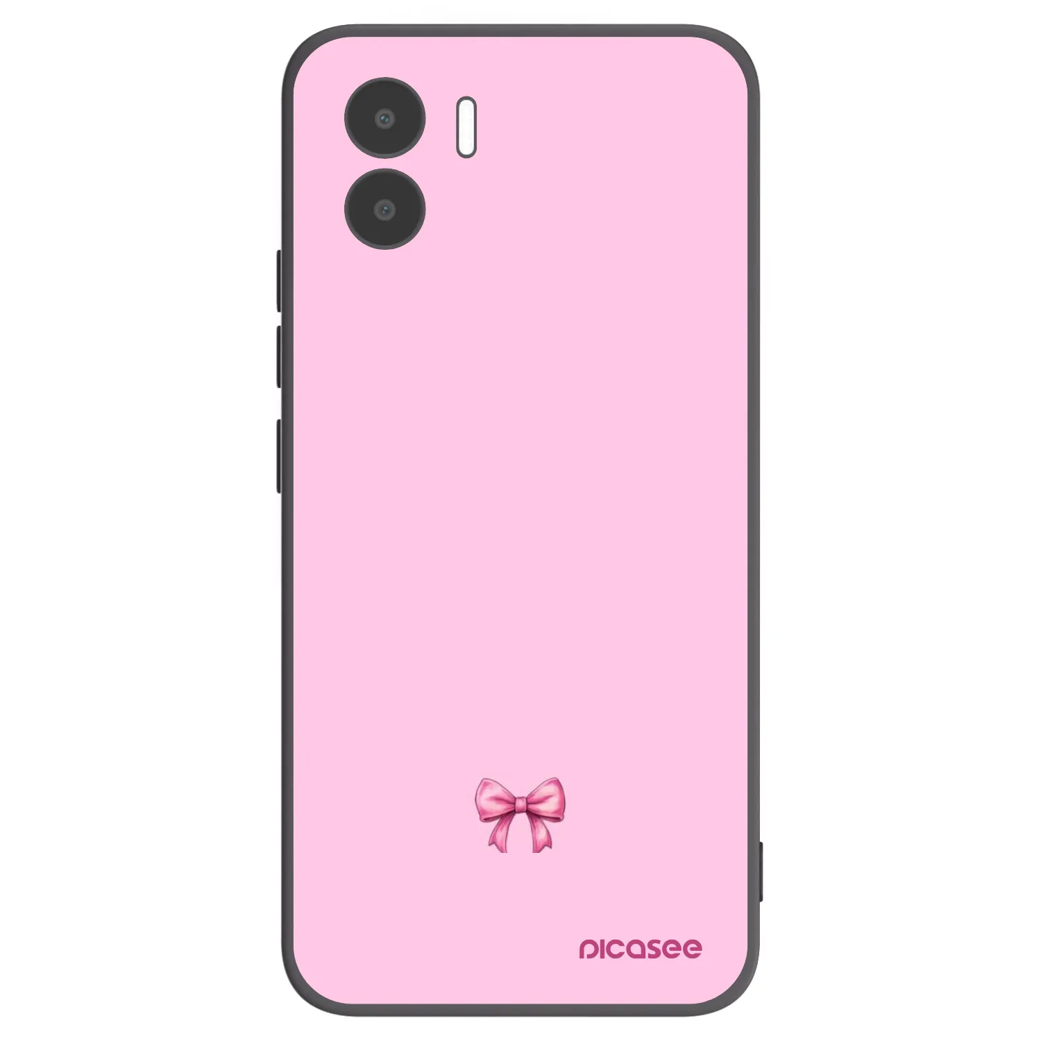 Picasee silikonski črni ovitek za Xiaomi Redmi A2 - Blush bow