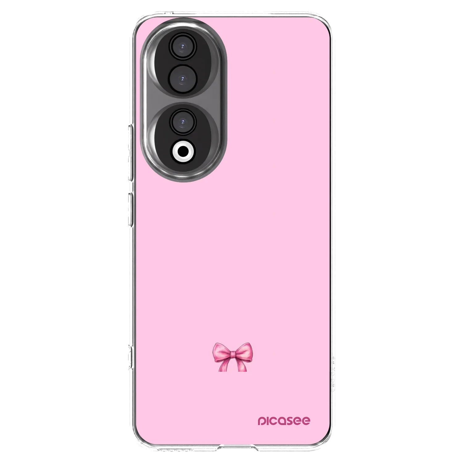 Picasee silikonski prozorni ovitek za Honor 90 5G - Blush bow