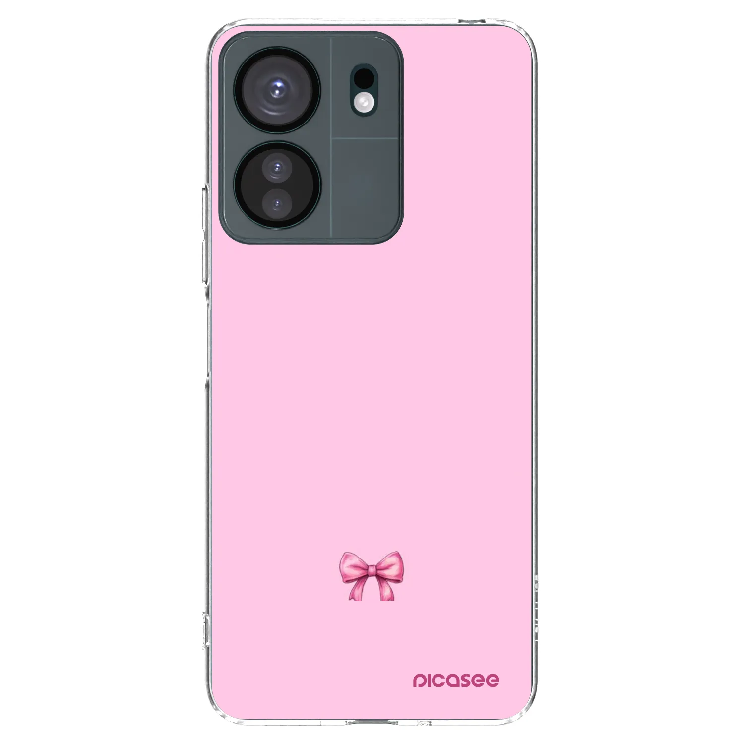 Picasee silikonski prozorni ovitek za Xiaomi Redmi 13C 4G - Blush bow