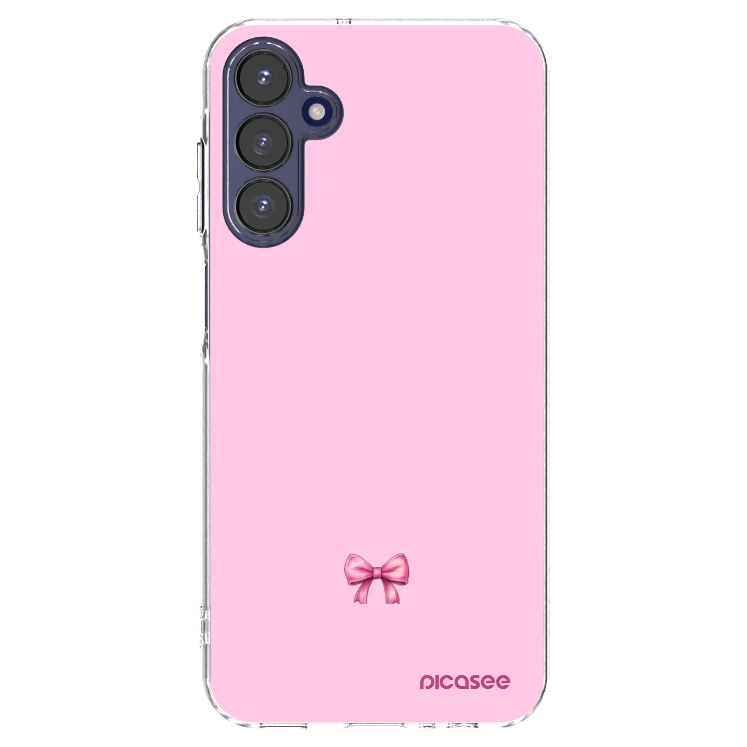 Picasee silikonski prozorni ovitek za Samsung Galaxy A15 A155F 4G - Blush bow