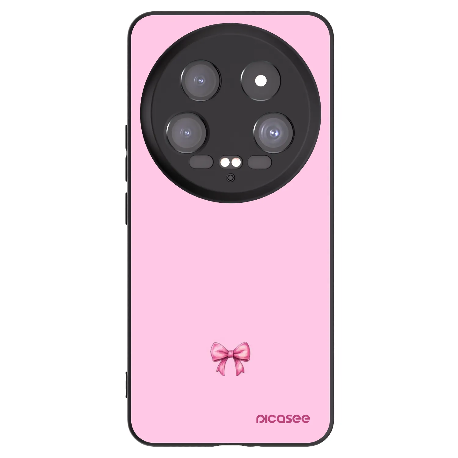 Picasee silikonski črni ovitek za Xiaomi 14 Ultra - Blush bow
