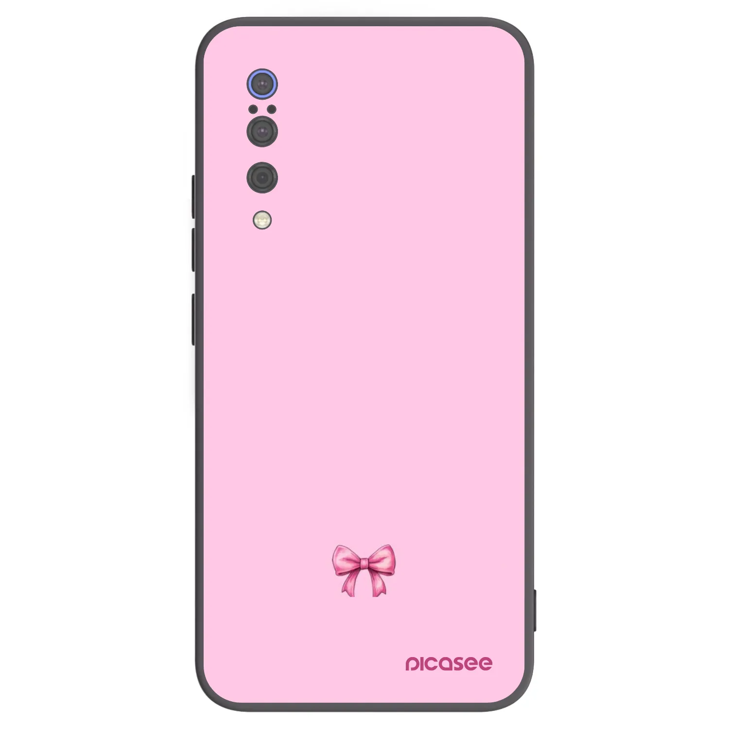Picasee silikonski črni ovitek za Xiaomi Mi 9 - Blush bow