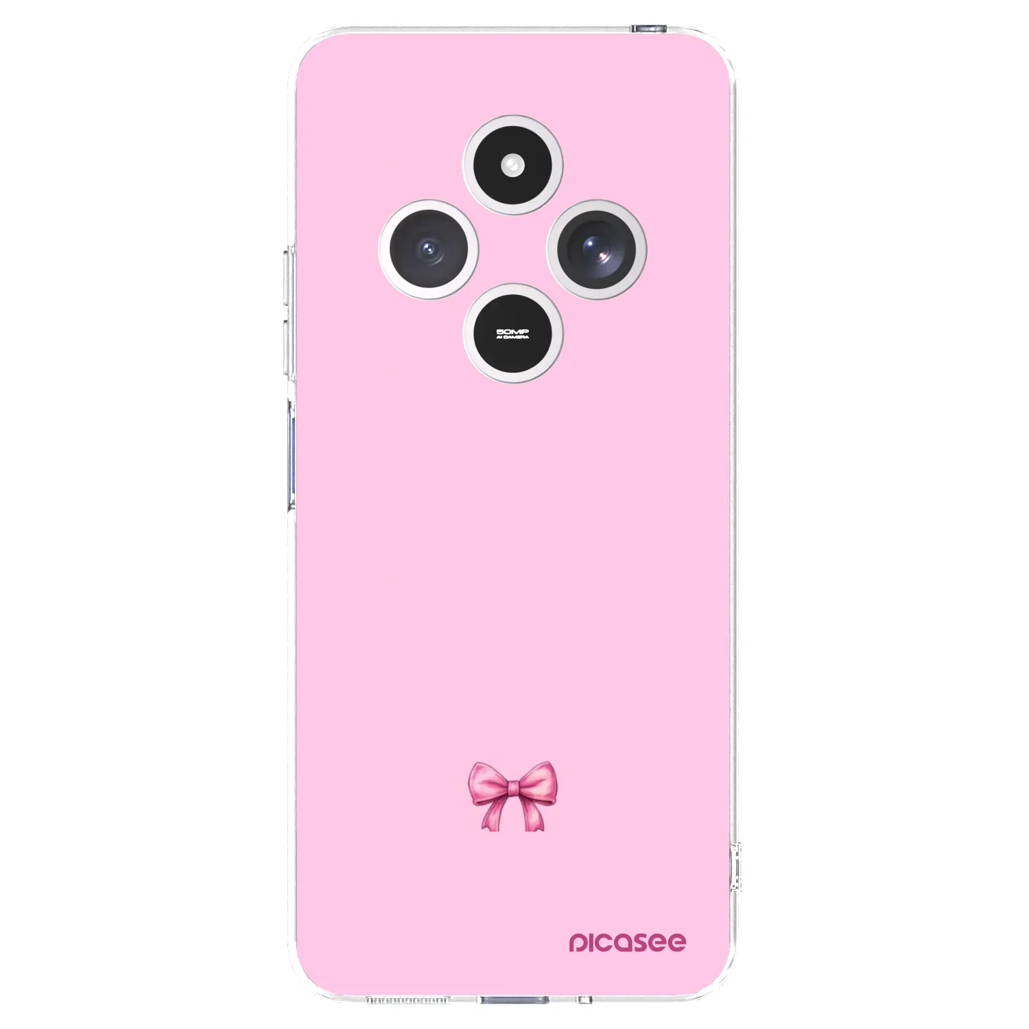 Picasee silikonski prozorni ovitek za Xiaomi Redmi 14C - Blush bow
