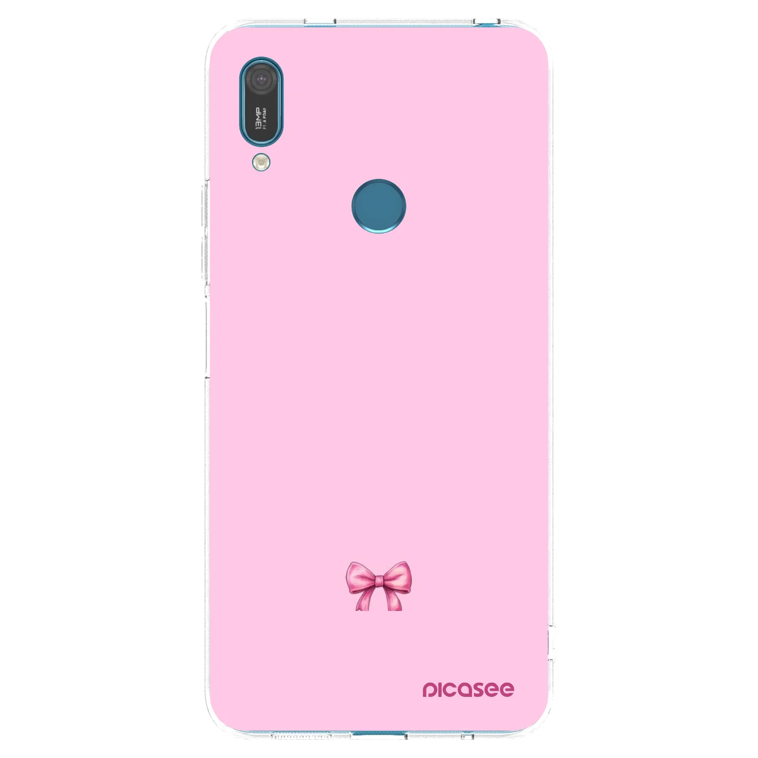 Picasee silikonski prozorni ovitek za Huawei Y7 2019 - Blush bow