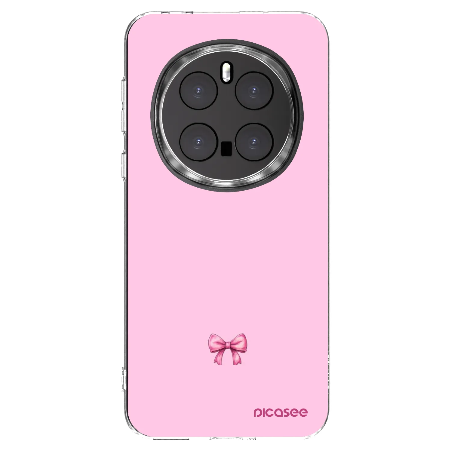 Picasee silikonski prozorni ovitek za Honor Magic7 Pro 5G - Blush bow