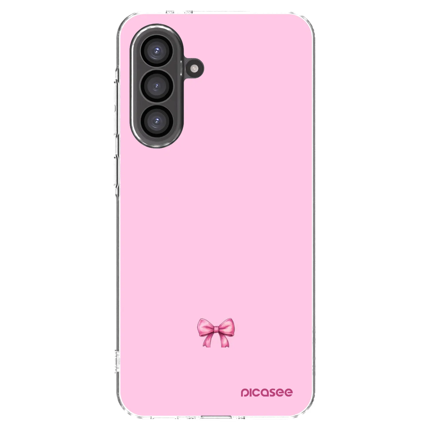 Picasee silikonski prozorni ovitek za Samsung Galaxy A36 5G - Blush bow