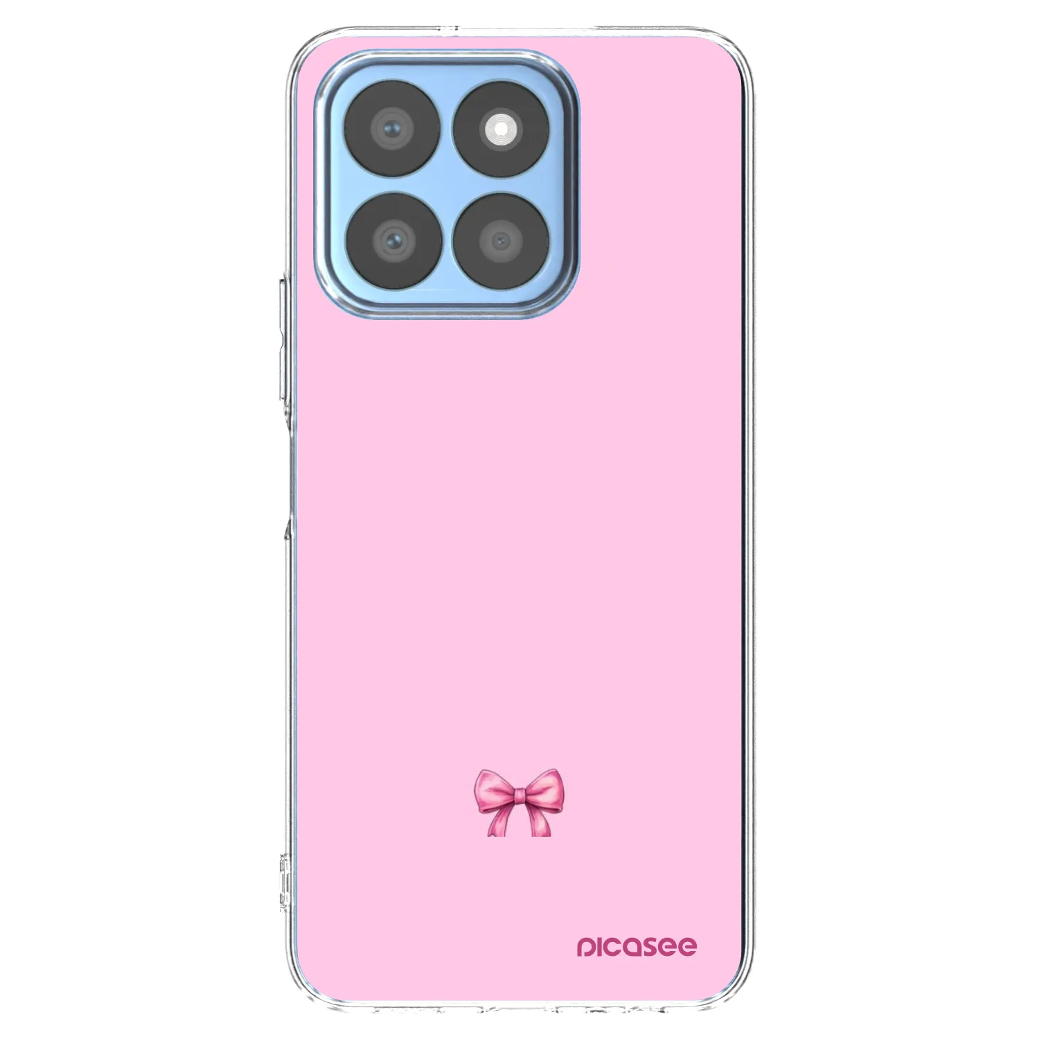 Picasee silikonski prozorni ovitek za Honor X8c - Blush bow
