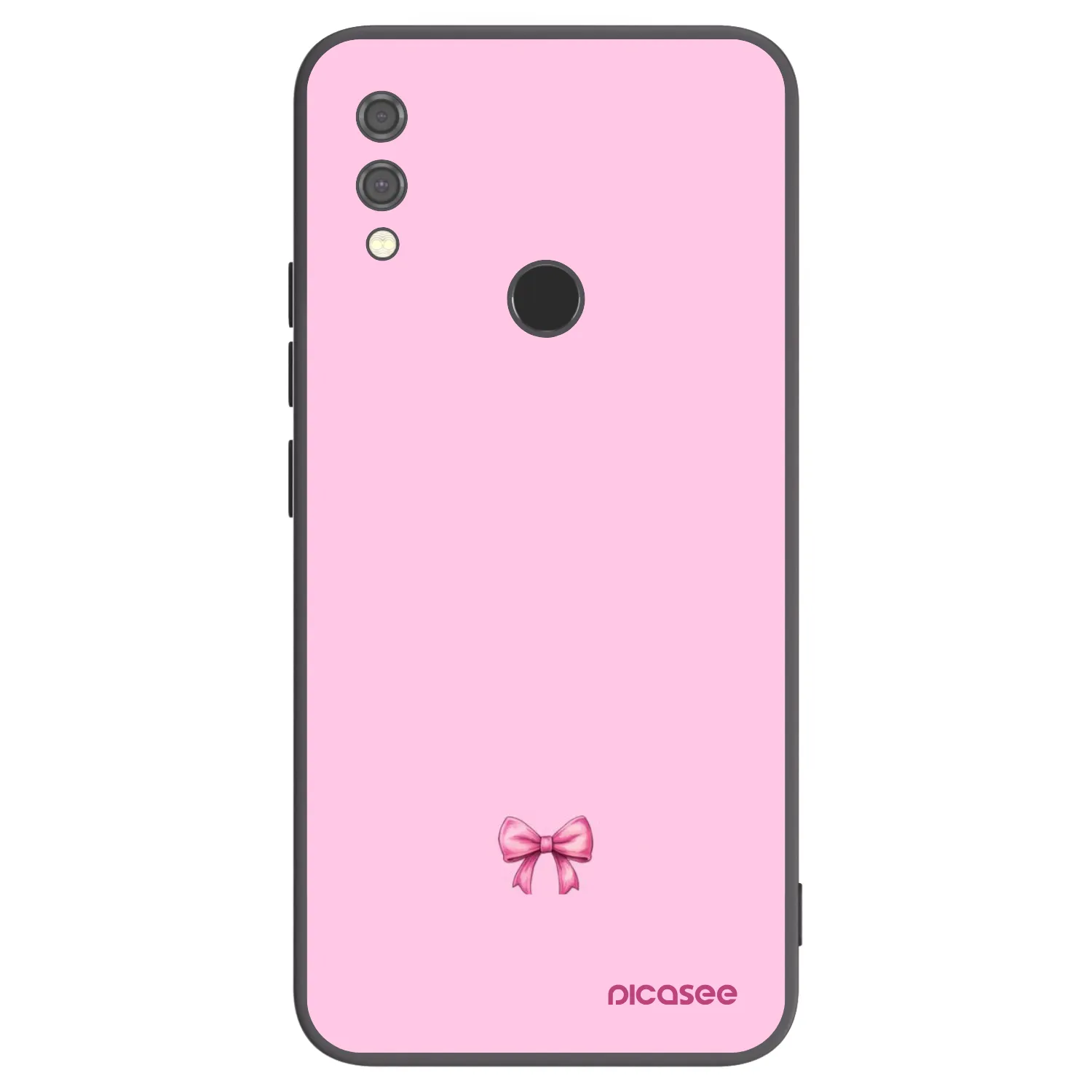 Picasee silikonski črni ovitek za Xiaomi Redmi Note 7 - Blush bow