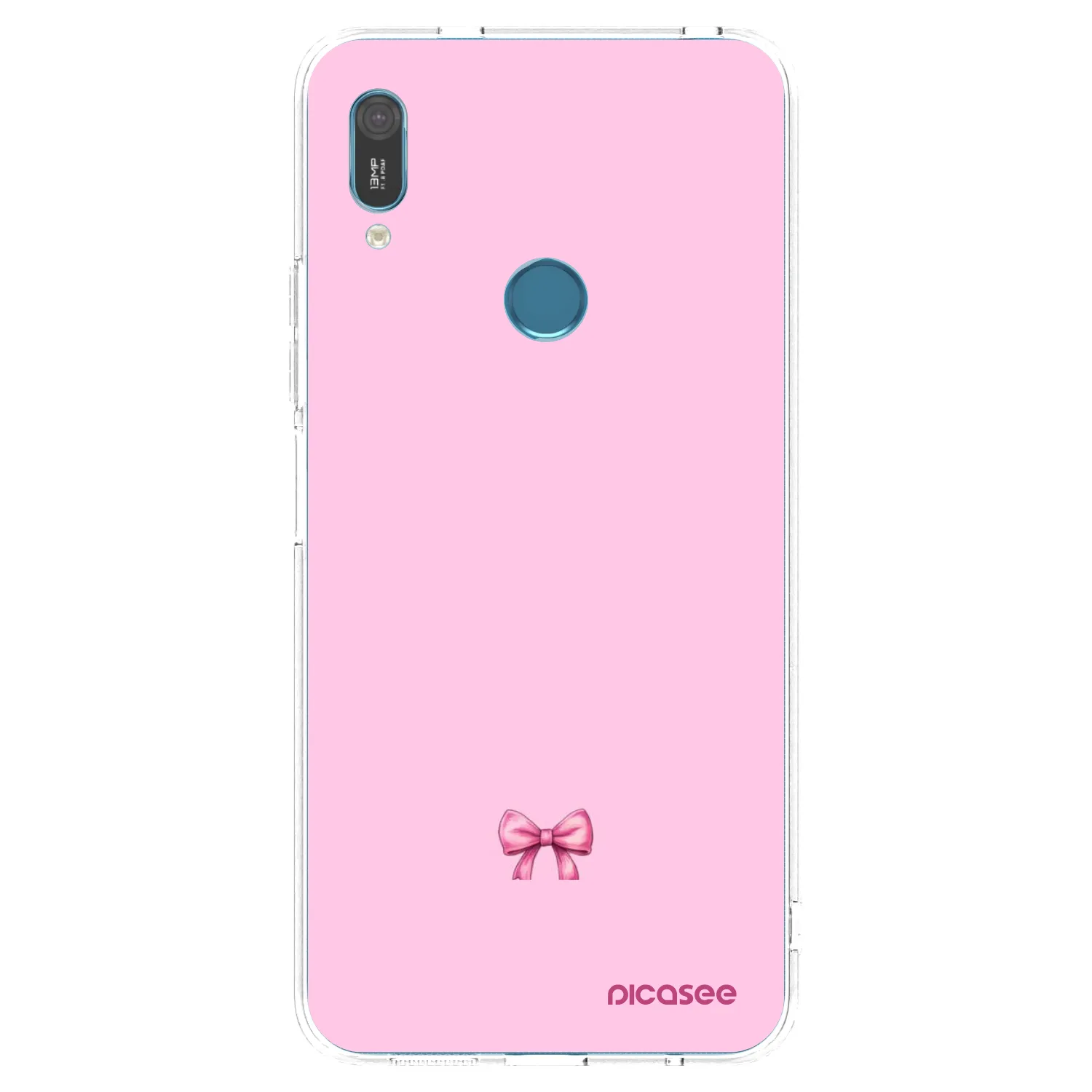 Picasee silikonski prozorni ovitek za Huawei Y6 2019 - Blush bow