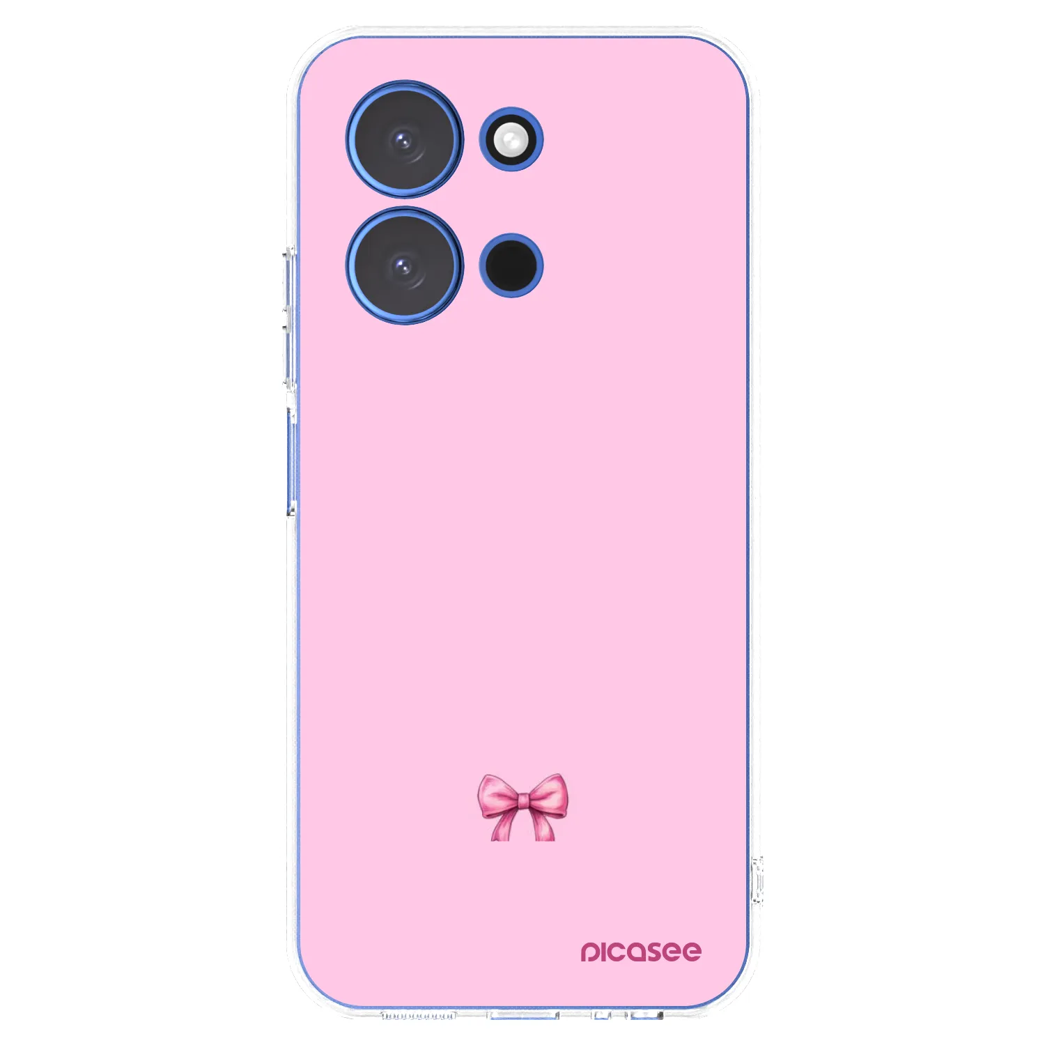Picasee silikonski prozorni ovitek za Xiaomi Redmi 15C 4G - Blush bow