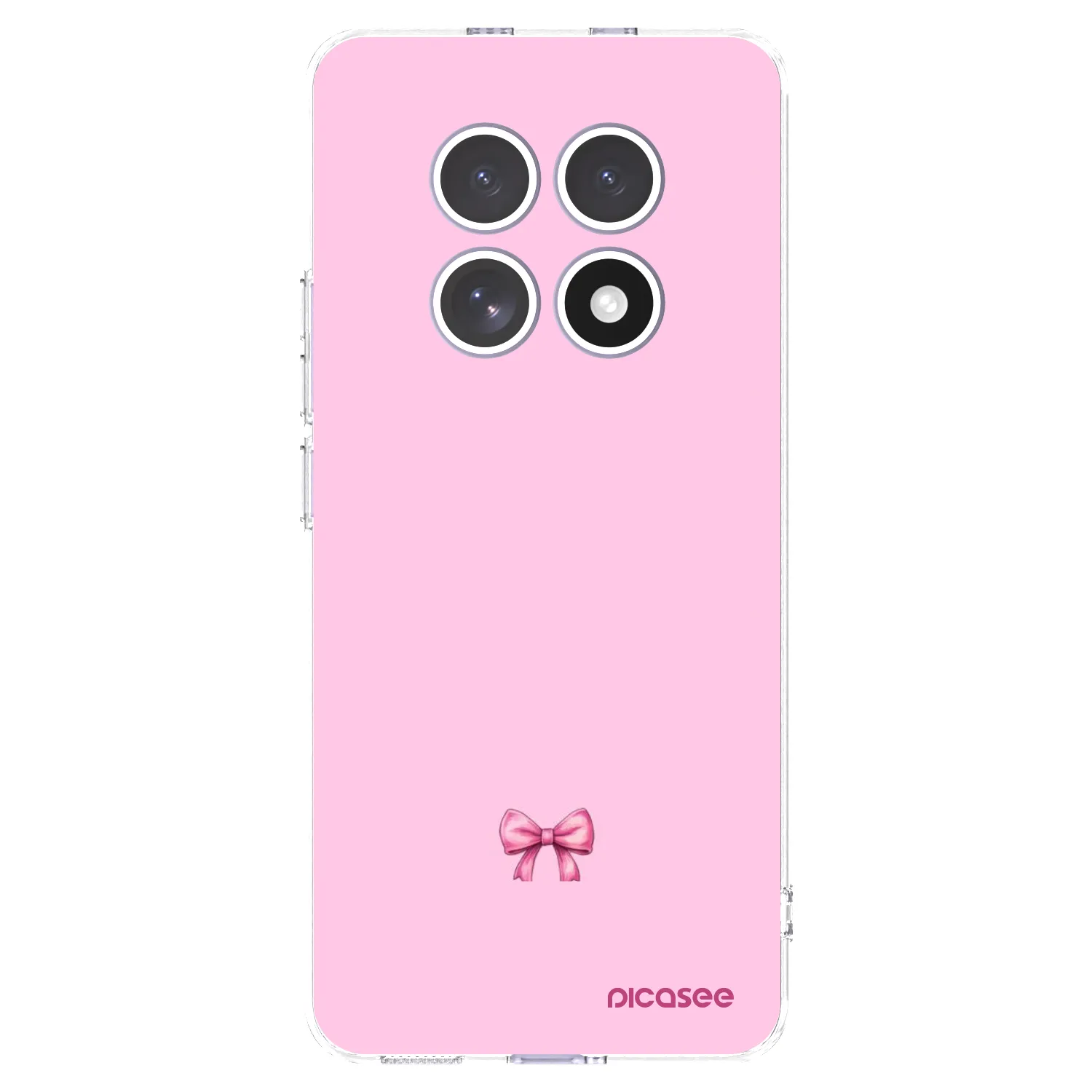Picasee silikonski prozorni ovitek za Xiaomi Redmi Note 15 - Blush bow
