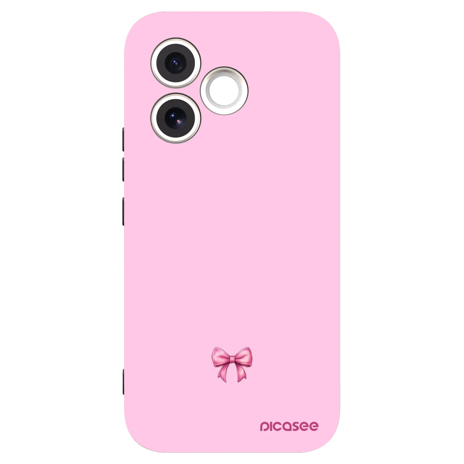 Picasee silikonski črni ovitek za Honor 600 Lite - Blush bow