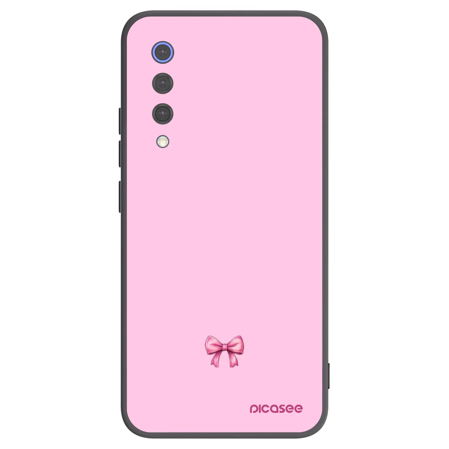 Picasee silikonski črni ovitek za Xiaomi Mi 9 SE - Blush bow
