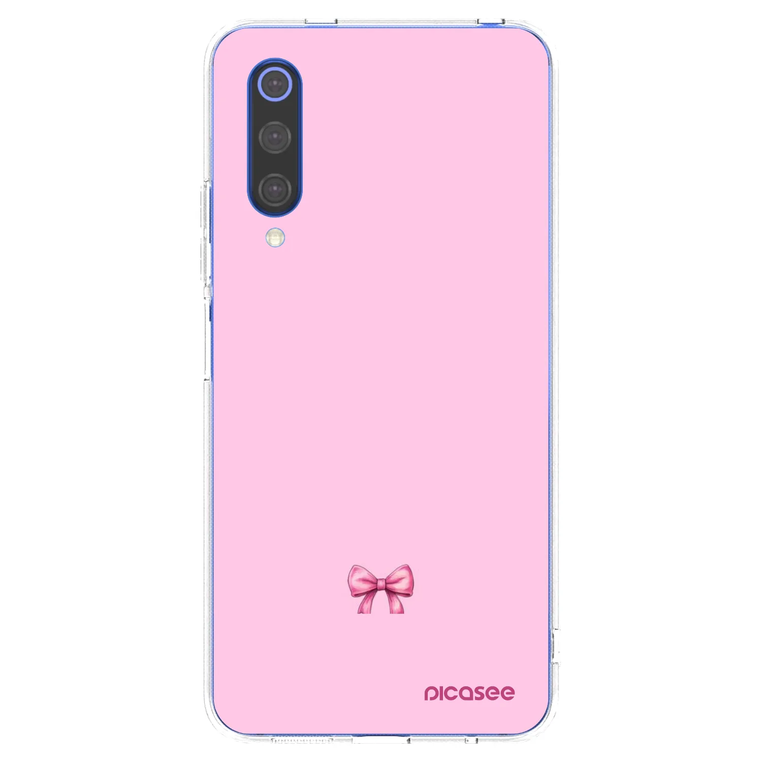 Picasee silikonski prozorni ovitek za Xiaomi Mi 9 SE - Blush bow